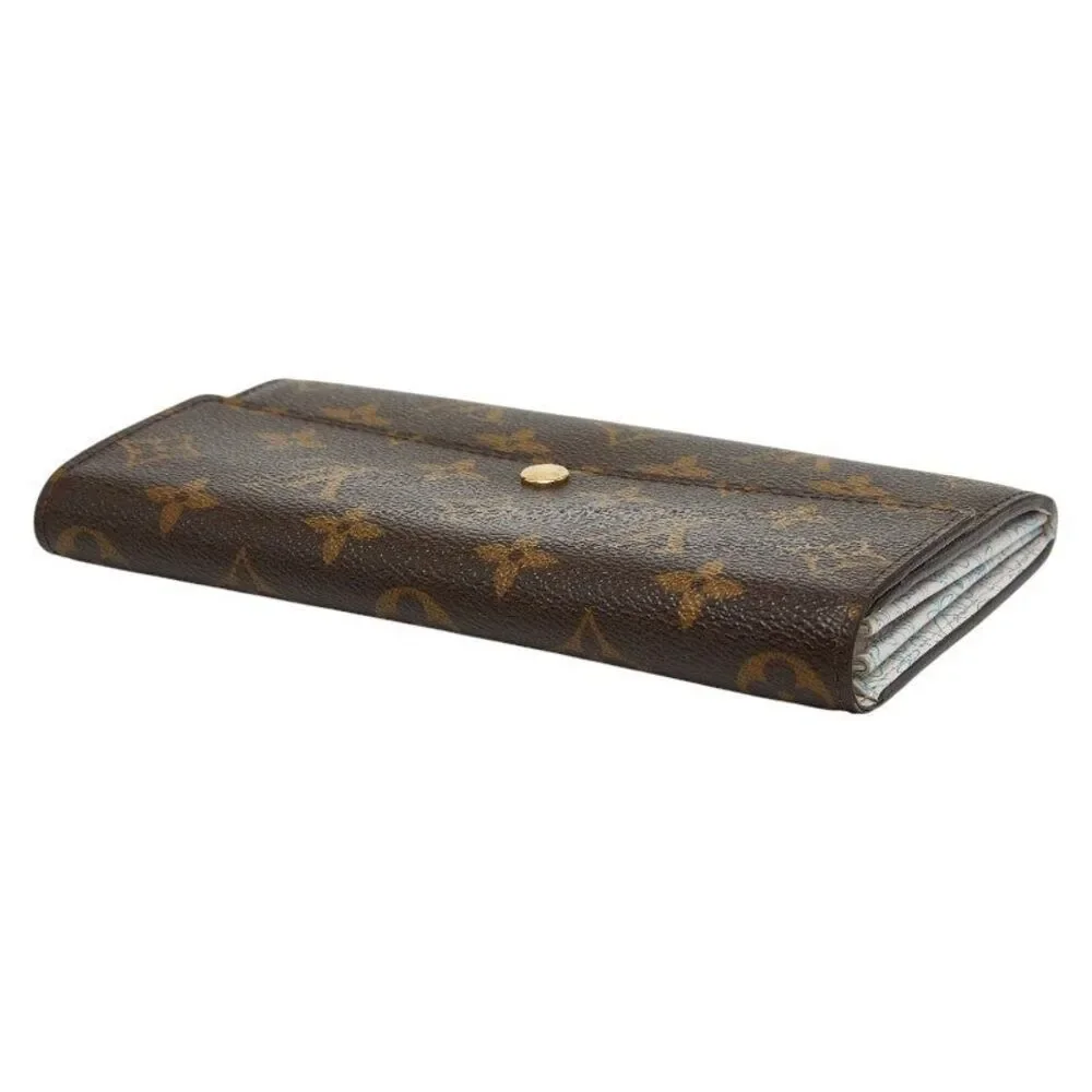 Louis Vuitton Portefeuille Sarah Monogram Fleurie